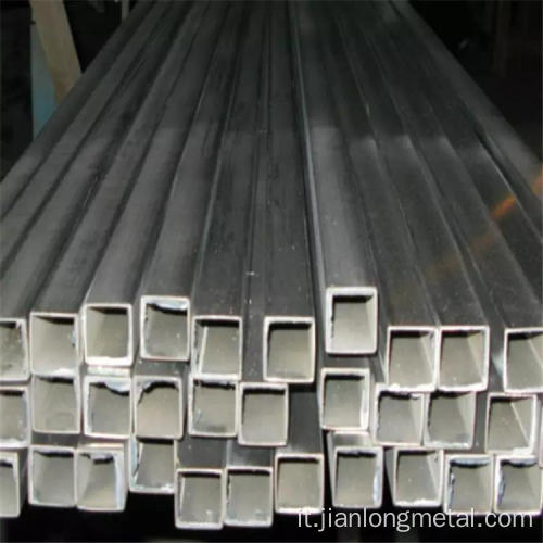 Q235B Squadra / tipo rettangolare del tubo in acciaio zincato